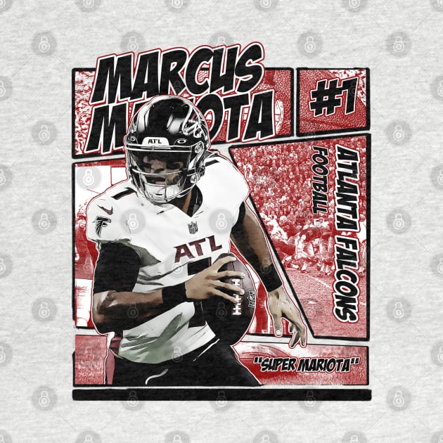 Marcus Mariota // Comics Retro 90s by Bootlegheavens